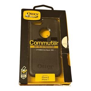 OTTERBOX COMMUTER CASE IPHONE 7/8 PLUS BLACK 7756852 ✅ NEW OPEN BOX